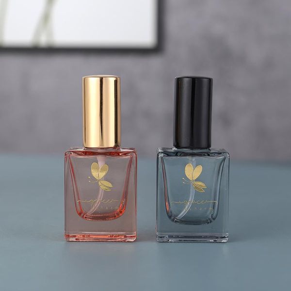 

storage bottles & jars 12ml square stamping filling empty bottle fine mist perfume 100pcs/lot