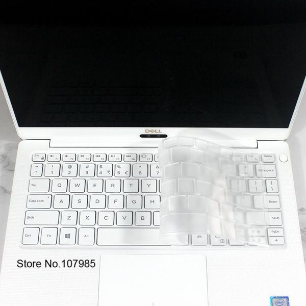 

keyboard covers for 2021 est model xps 13 9365 9370 9380 xps13-9365 13.3 inch washable tpu clear cover protector skin