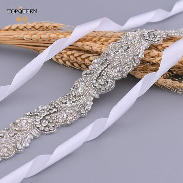 

wedding sashes ueen s365 royal medal craft bridal belt rhinestone fancy belts for women jeweled bridesmaids ribbon, White