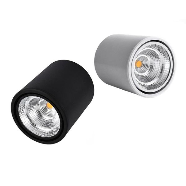 

ceiling lights surface mounted rotating cob led light cylinder lamps 5w 7w 12w 20w 25w 30w bedroom living room clothing store lighting