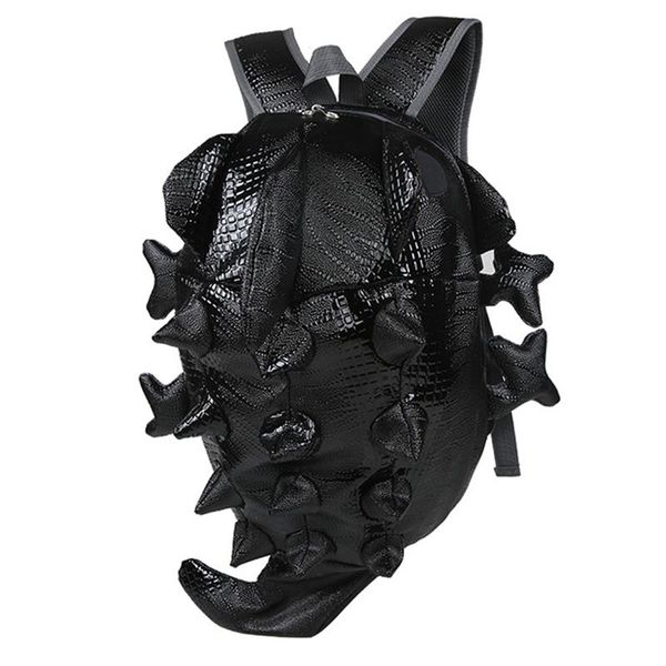 

backpack luxury women punk black style cartoon animal lizard shape personality fashion shoulder bag ladies traval school 608