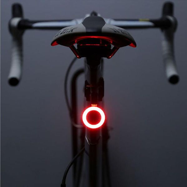 

bike lights bicycle light creative usb charging night riding led warning tail mountain car access