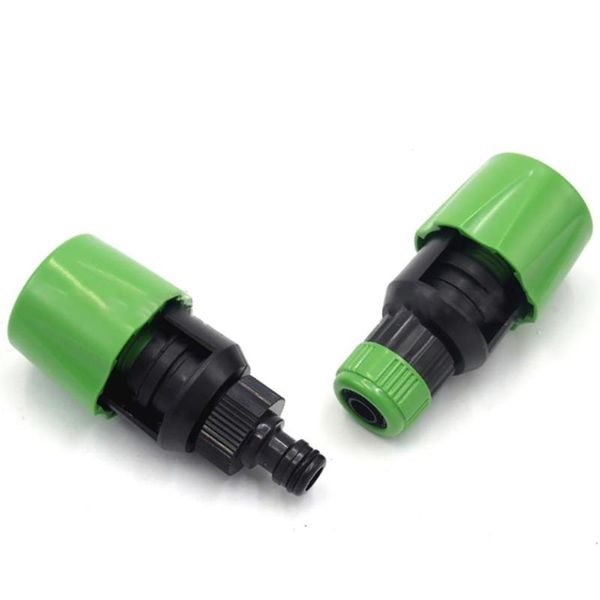 

watering equipments outdoor room kitchen faucet adapter garden bathroom sink connector bright green for various indoor taps