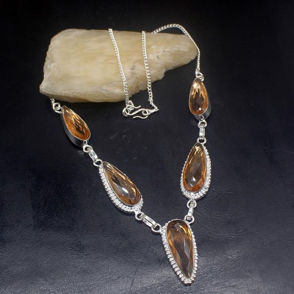 

pendant necklaces hermosa jewelry attractive charm honeyz silver color women ladies gifts necklace chain 50cm 20213427