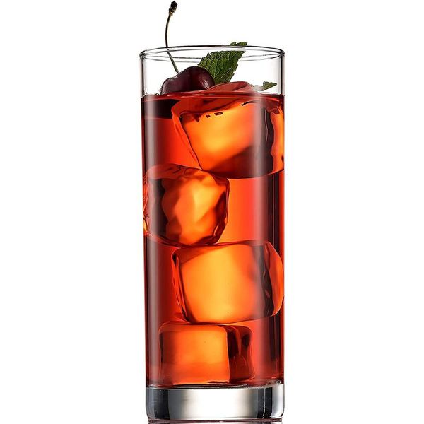 

clear whiskey glass heavy base tall highball glasses thick water cups 2pcs set modern drinking glassware tumbler wine