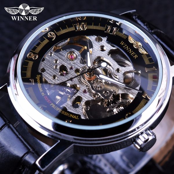 

t-winner men's mechanical watch, Slivery;brown