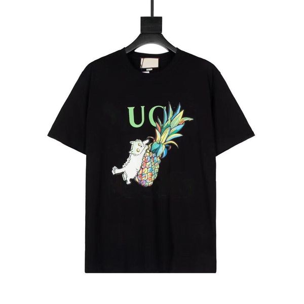 

t shirt casual style women men s clothing polyester material letter pattern short sleeve tees & polos, White;black