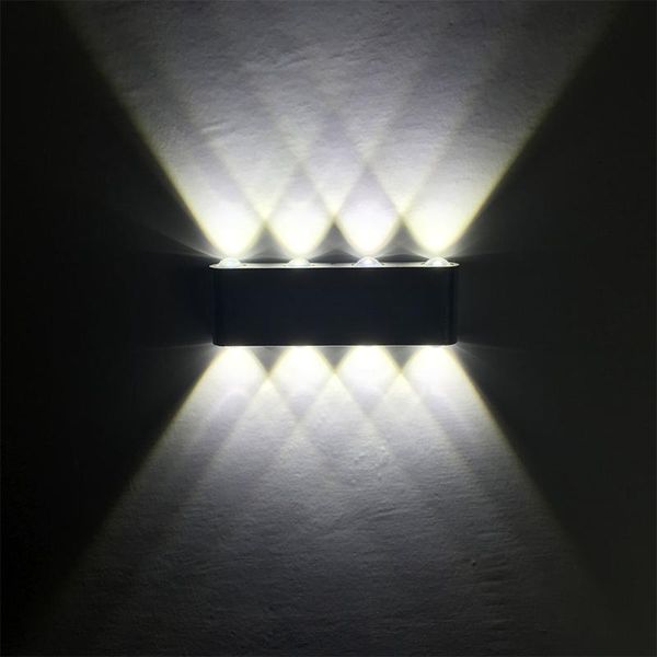 

wall lamp 8w modern up down led indoor el decoration light living room bedroom bedside tv background picture lamps