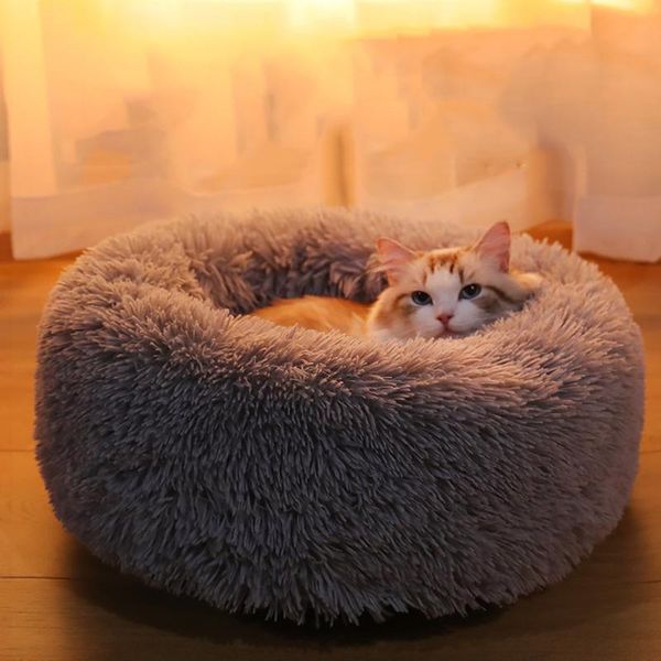 

dog bed pet nest washable cat house breathable lounger sofa deep sleep litter kennel super soft plush pads pad kennels & pens