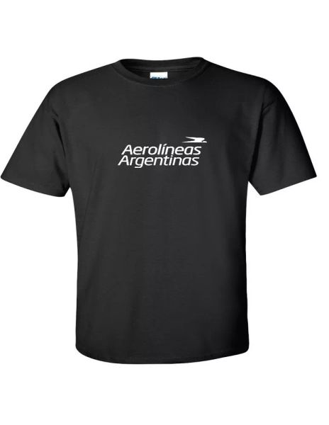 

aerolineas argentinas condor argentinean airline white black t-shirt s-5xl