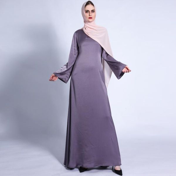 

ethnic clothing ramadan eid mubarak abaya dubai turkey saudi arabia islam muslim fashion hijab dress abayas for women robe longue fem, Red