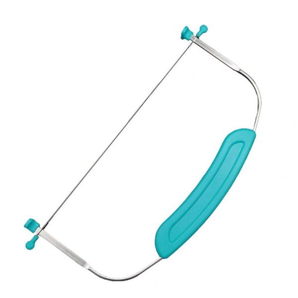 

baking & pastry tools cake cutter adjustable non-slip stainless steel portable wire slicer for kitchen