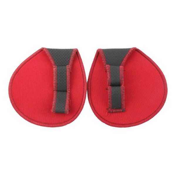 

sports gloves 1 pair weightlifting anti-slip training dumbbell grips pads gymwork exercise palm protector, Black