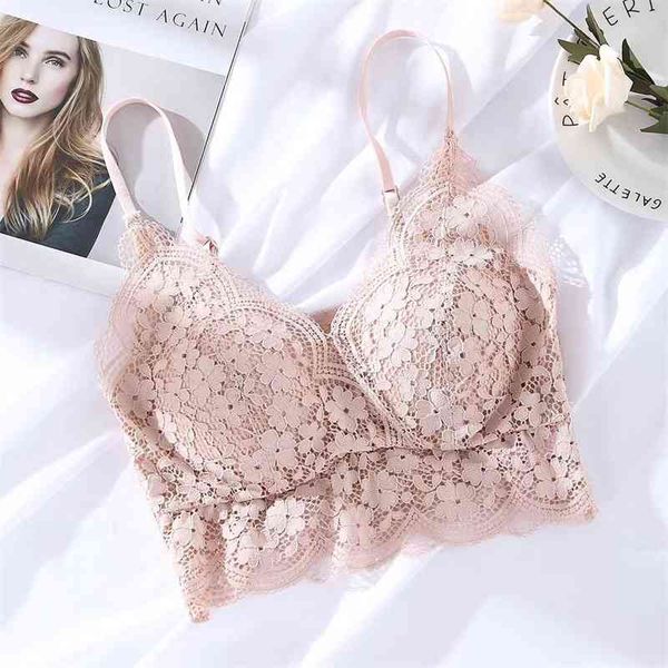 

french lace bra for female students, Black;white