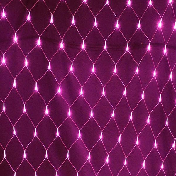 

party decoration led net christmas lights 3mx2m 200leds ac110v/220v mesh garland waterproof for xmas wedding holiday