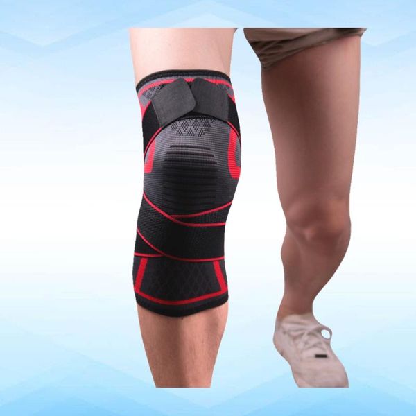 Knee Brace Protetive Gear Suport Pad para elástica de compressão Protetor de protetor para escalar basquete esportes ao ar livre Pads