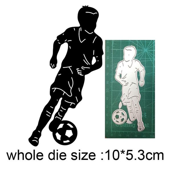 

painting supplies boy playing football 2021 metal cutting dies for diy scrapbooking paper and card making decorative embossing craft