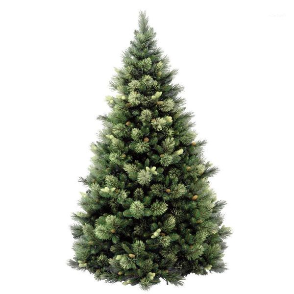 

christmas decorations year 7.5 ft of pine needles tree decorated materials
