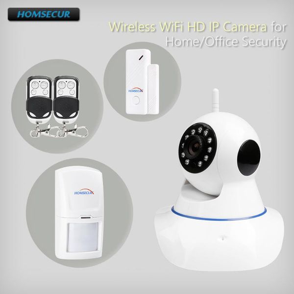 

hd wifi camera ir night vision+ wireless pir sensor for house alarm systems