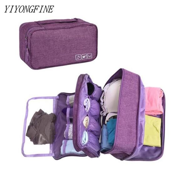 

multifunctional travel organizer underwear bra finishing bag space saver high capacity cosmetics bags waterproof packing cube duffel