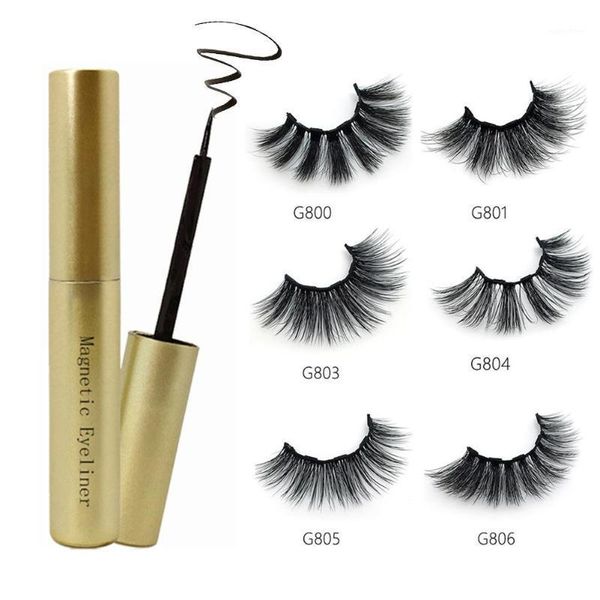 

magnetic liquid eyeliner set for eyelashes women eye makeup beauty tool kit1
