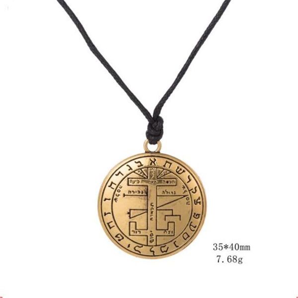 

pendant necklaces viking style necklace for female male special pattern amulet protect owner rope chain vintage feeling provide drop, Silver