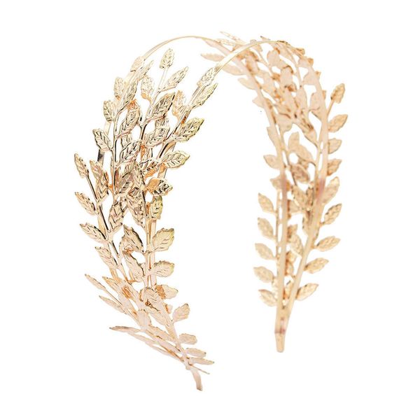 

fashion leaf hoop popular street shooting wedding bride headdress, Black;brown