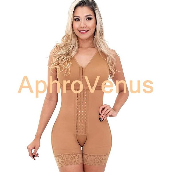 

women's shapers fajas high compression garments overbust postpartum recovery slimming body shaper waist girdle bulifter shapewear, Black;white
