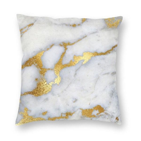 

cushion/decorative pillow gold sparkle veined marble cushion covers sofa decoration abstract modern geometric graphic pattern square cover 4