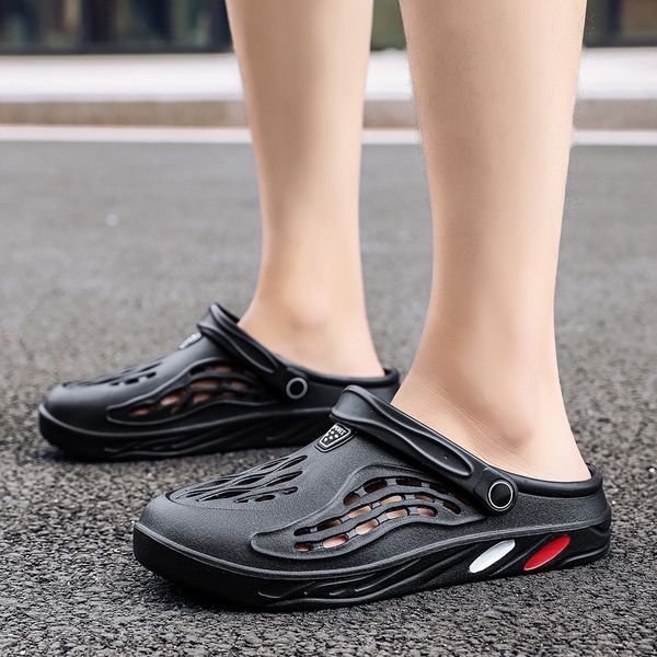 

slippers slides shoes rubber sandals women bottom beach and summer lightweight foam outdoor fall walking in stock wholesale 36-48, Black