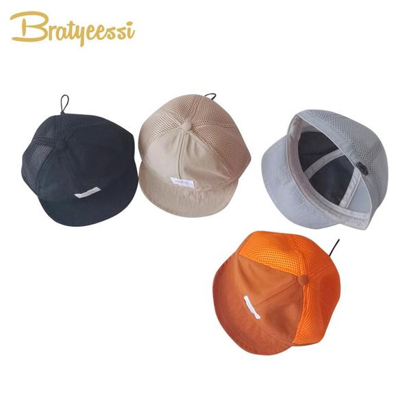 

caps & hats quick-dry baby for girls summer hat baseball cap kids beach accessories children boy 6-18, Yellow