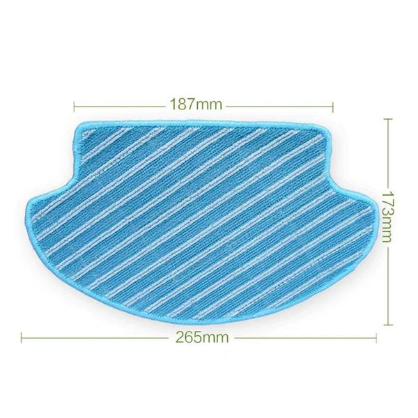 

16pc filter side brush mop cloth kit for ecovacs deebot n78 vacuum cleaner parts household cleaning tools shower curtains