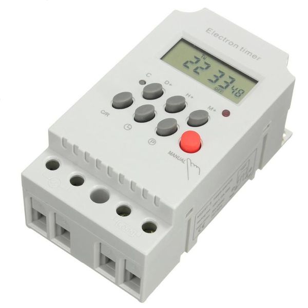

smart home control kg316t-ii programmable timer digital time switch lcd micro-computer power controller ac220v 25a