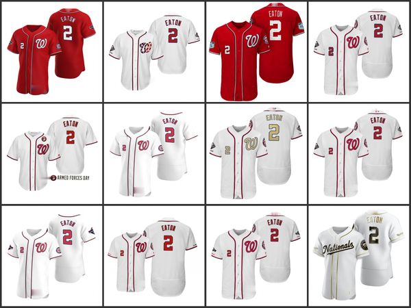 

washington nationals men 2 adam eaton women youthjersey, Black;red