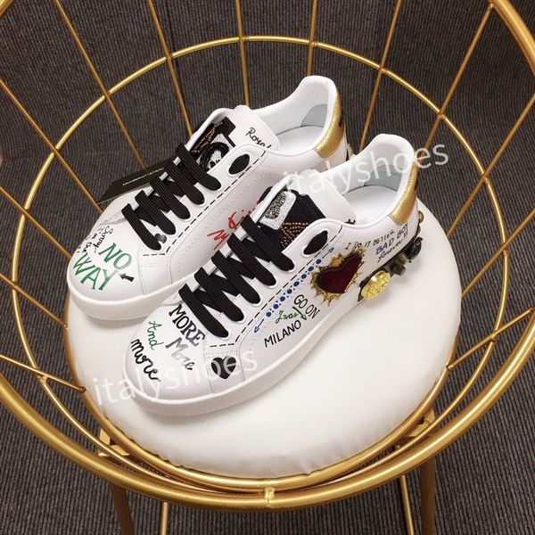 

2023the new men casual shoes designer women travel leather lace-up sneaker fashion lady running trainers letters woman shoe flat printed gym, Black