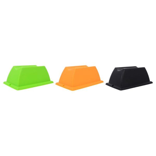 

car & truck racks 3pcs bike front wheel riser block stabilize support for trainer