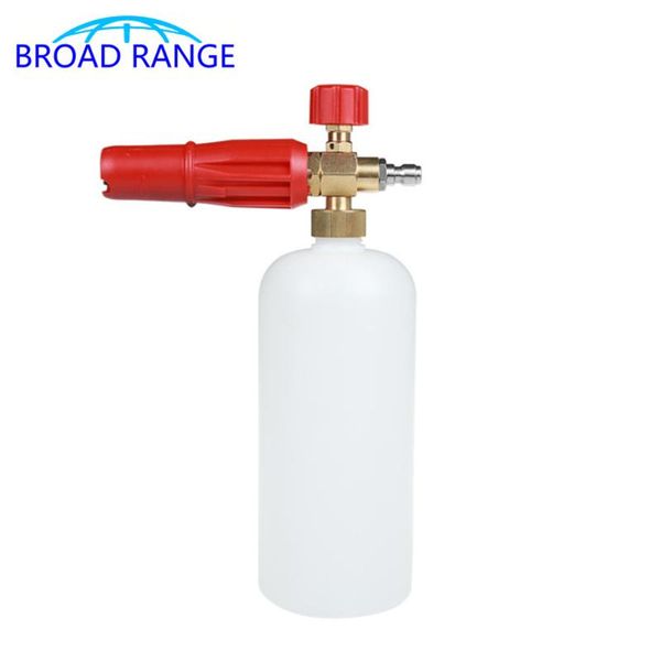 

car washer high pressure g1/4 total copper snow foam lance gun generator spary nozzle soap bottle deck cleaning tool