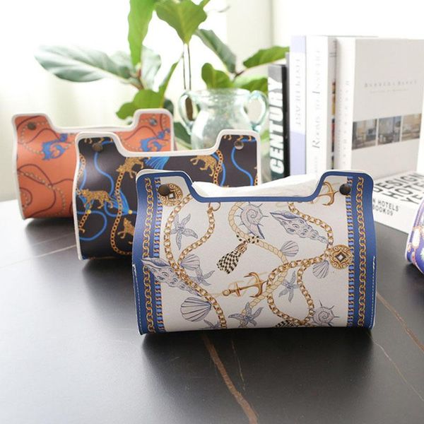 

tissue boxes & napkins modern printing pvc leather bag box paper storage