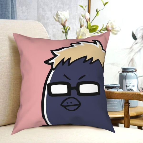 

pillow case tsukki garasu solo haikyuu square pillowcase polyester printed zip decor throw for sofa cushion cover