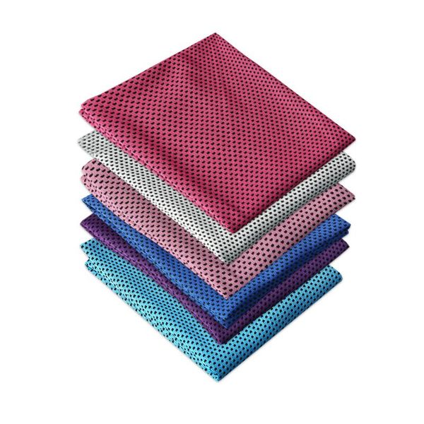

towel 6-10pcs microfiber ice soft breathable chilly towel,cooling absorbent fast drying towels,stay cool for yoga,sport,gym,camp