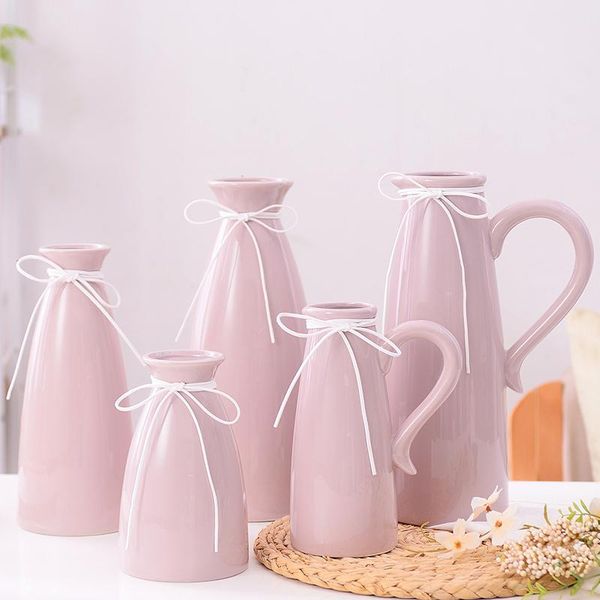 

vases nordic ceramic vase flower for home furnishing modern living room decor wedding decoration