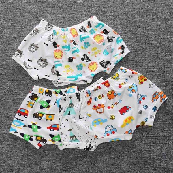 Pantaloncini estivi per bambini Pantaloni 100% cotone Mutandine per neonati Neonate Mutandine Ragazzo Calzoni Moda Casual Bambini Harem Pant 210413