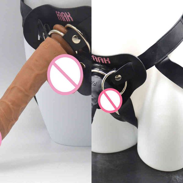 Nxy Dildos Desgaste Pênis Feminino Masturbação Dispositivo Pull Underwear Falso Adulto Sex Produtos 0221