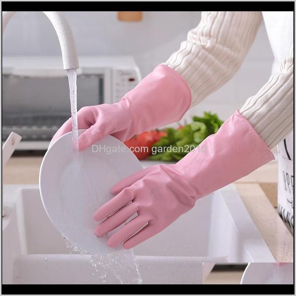 Usa e getta 1 paio di guanti per piatti in gomma per lavare i vestiti, guanti per la pulizia dei piatti, per la cucina, strumento pulito1 Lwfj8 Cbk78