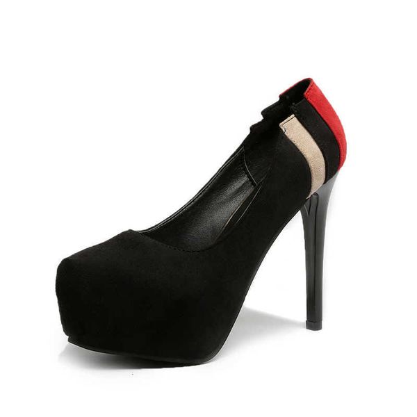 

sandals 13 high leap cm women's fashion pumps platform flat wedding bombs casual shoe shoes 15u6, Black