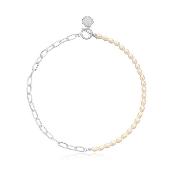 

chains boho gold shell charm pendant necklace pearl beads chain on neck metal golden jewelry layered gift accessories, Silver