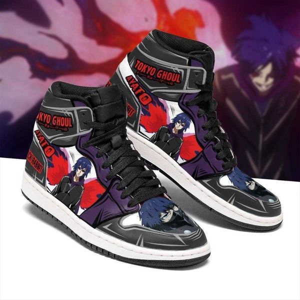 

ayato sneakers ghoul custom tokyo anime shoes mn05