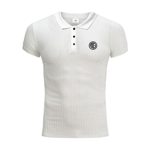 

men's t-shirts brand mens summer workout fashion short sleeve t shirts fitness clothing sports trend casual, White;black