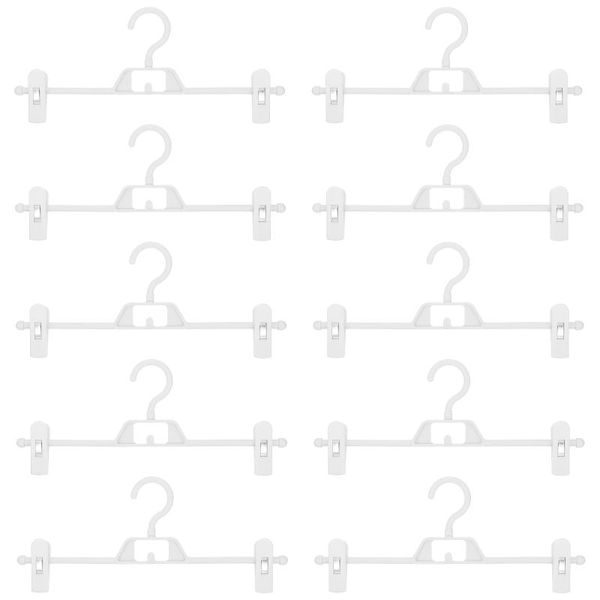 

hangers & racks 10pcs trousers hanger home pants rack balcony clothing drying