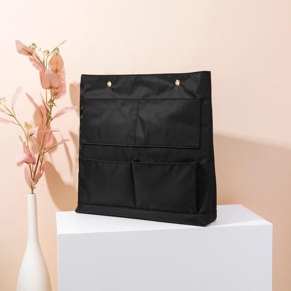 

large canvas bag lined with a4 file finishing multifunctional schoolbag briefcase middle cosmetic bags & cases